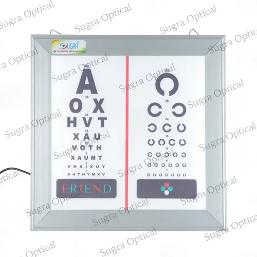 3m Aluminum LED Vision Chart